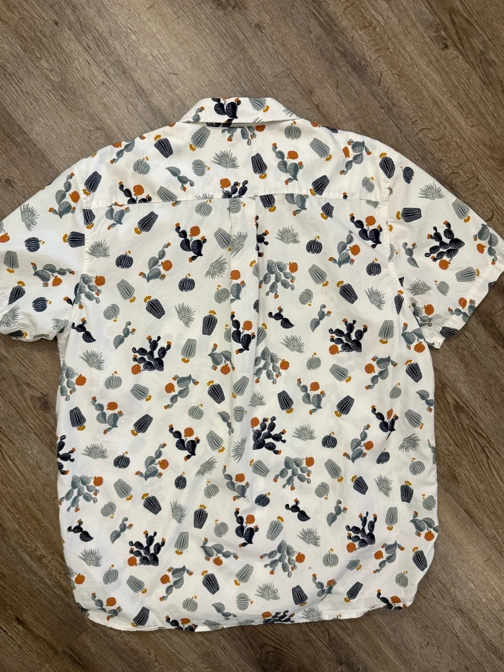 The North Face • Baytrail Pattern Shirt Gardenia White Cacti Print